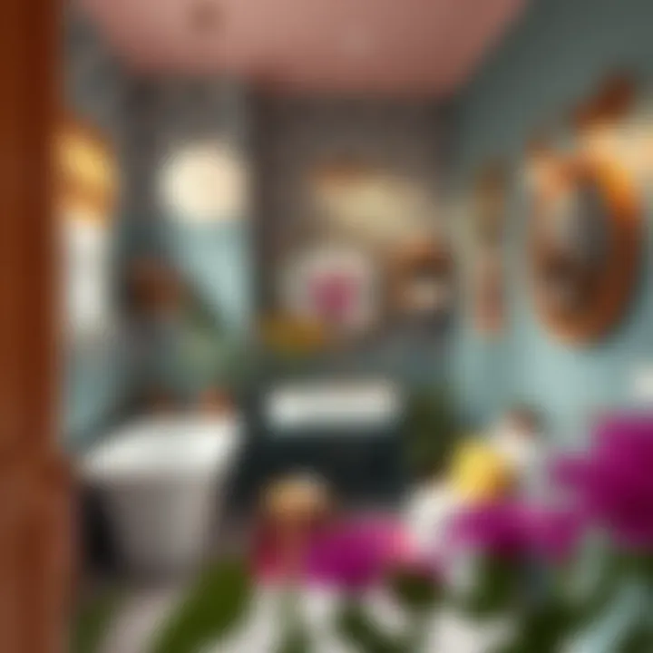 Vibrant Eclectic Bathroom Inspiration Eclectic bathroom design incorporating various styles and colors