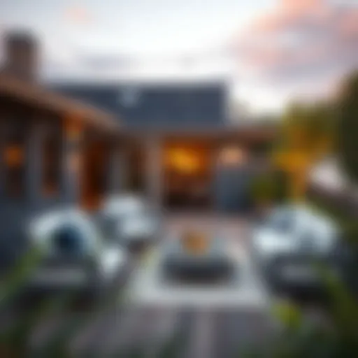 Luxurious Outdoor Deck Furniture Arrangement Luxurious outdoor deck furniture arrangement