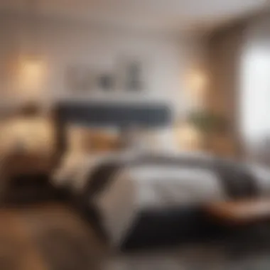 Cozy bedroom featuring harmonious color palette and personalized decor elements