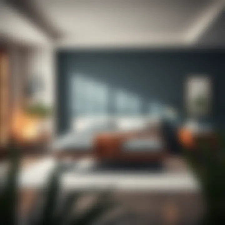 Lombok Bed Frame in Contemporary Decor Stylish Lombok bed frame in a modern bedroom setting