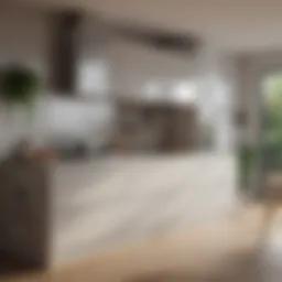 Stylish contemporary kitchen with minimalist design
