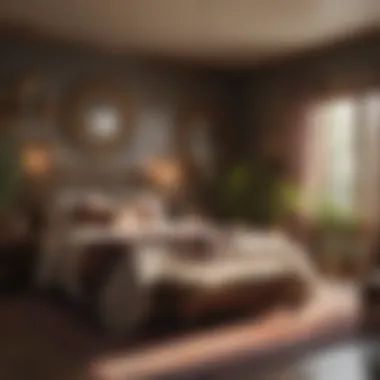 Sustainable Bohemian Bedroom Design Sustainable decor elements in a bohemian-inspired bedroom