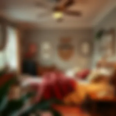 Cozy Bedroom Aesthetic Cozy bedroom featuring warm colors