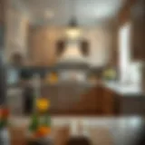 Elegant Kitchen with Pre-Owned Cabinets Elegant kitchen showcasing slightly used cabinets