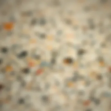 Natural Formation of Granite Texture Detailed view of granite texture highlighting its natural formation