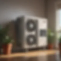 Illustration of a Central Air Conditioning System