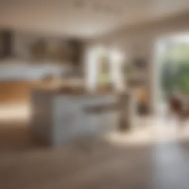 Open-plan kitchen layout showcasing versatile island use Open-plan kitchen layout showcasing versatile island use