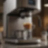 Detailed view of the Wolf Coffee Maker water filter system