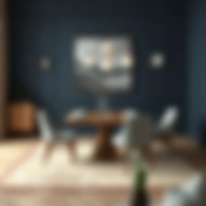 Dining Elegance: Enhancing Spaces with Rugs Stylish dining area showcasing a 6ft x 9ft area rug that complements the table setting