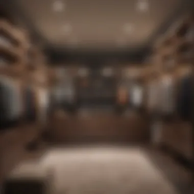 Organizational Excellence in Luxurious Closets Organizational strategies within a luxurious walk-in closet