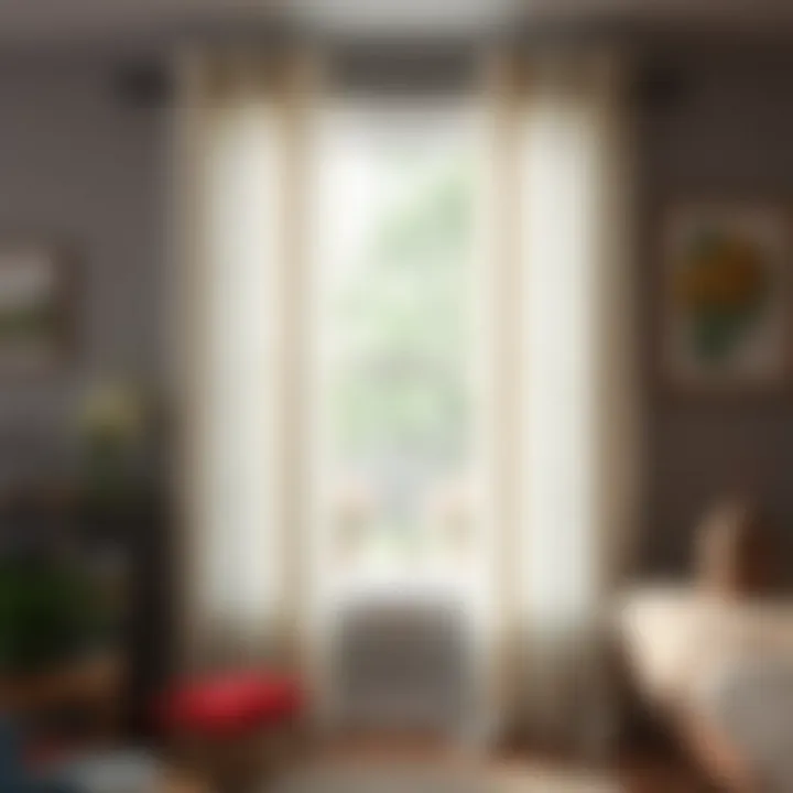 DIY Farm Window Curtain Project in Progress DIY farm window curtain project in progress