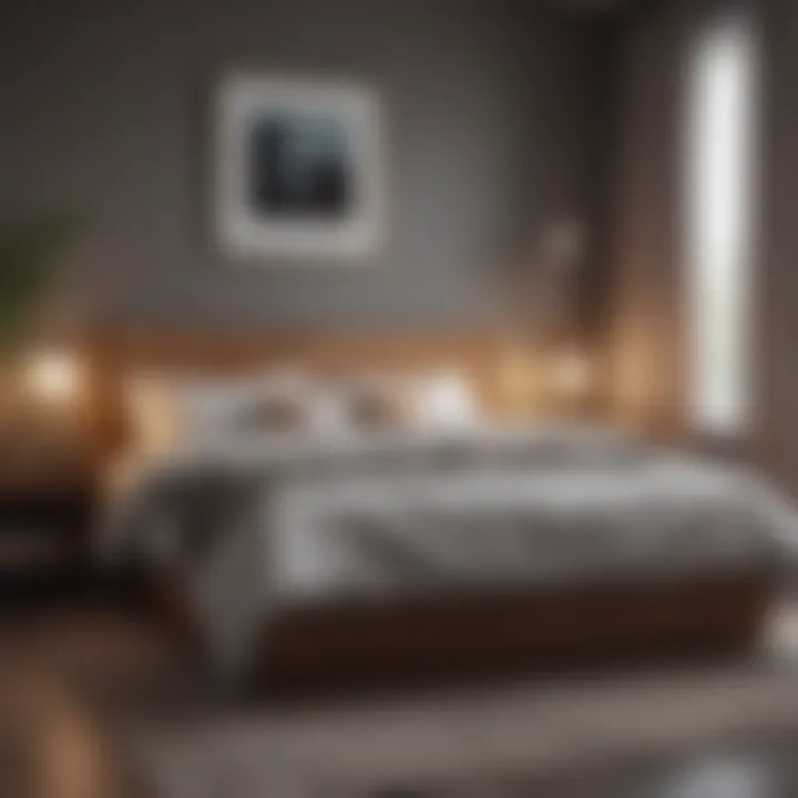 A comfortable bedroom with a well-maintained mattress