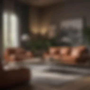 Versatile Seating Arrangement Functional seating arrangement showcasing versatility in furniture