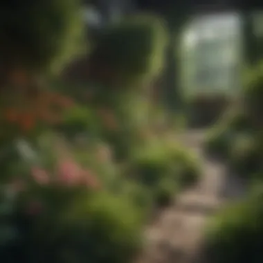 Eco-Friendly Gardening eco-friendly landscape with thriving plants