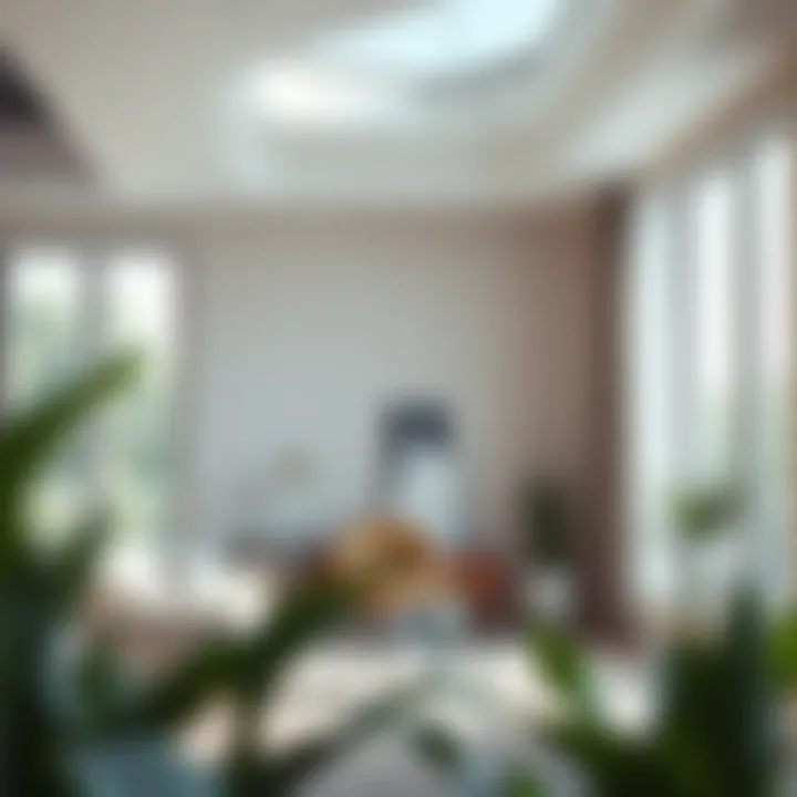 Interior Space Featuring Large Windows for Enhanced Light Interior space with large windows maximizing daylight