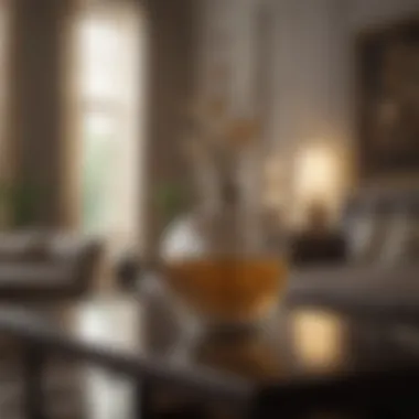 Luxurious Interiors and Stylish Diffusers Luxurious interior featuring a stylish diffuser