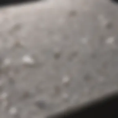 Close-Up of Quartz Surface Texture Close-up of quartz surface revealing its texture