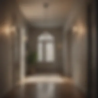 Sophisticated Pendant Lighting for Entryways Elegant pendant lighting illuminating a modern entryway