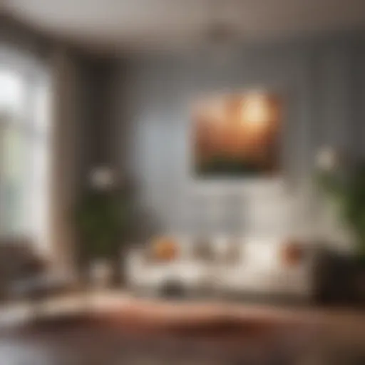 Imagery for Living Room Walls: Enhancing Aesthetic and Atmosphere Introduction