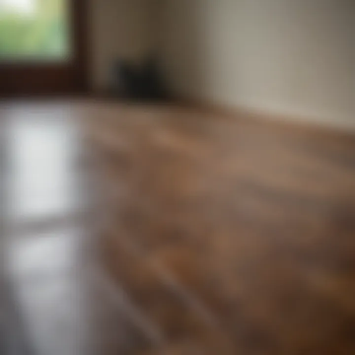 Maintenance tips for preserving wood flooring in wet areas