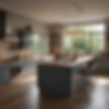 Open layout kitchen perfect for entertaining