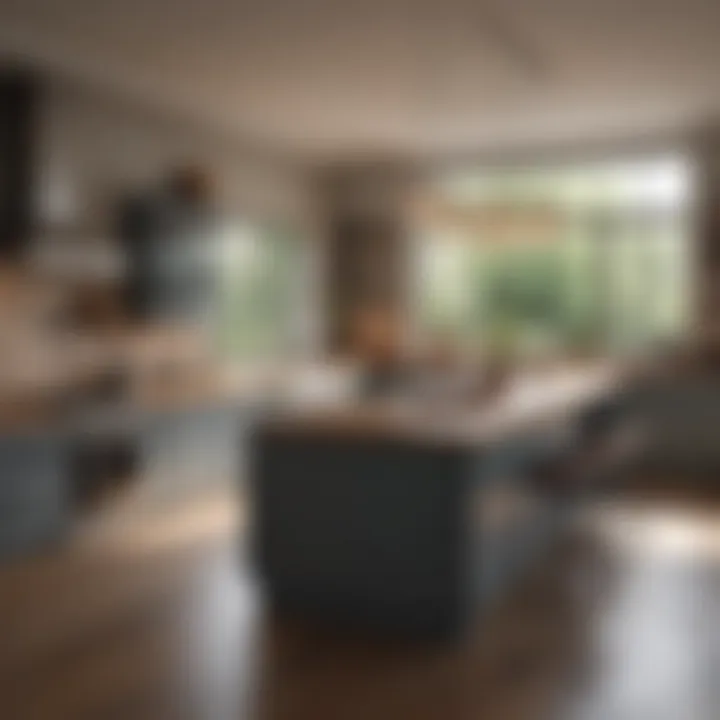 Open layout kitchen perfect for entertaining