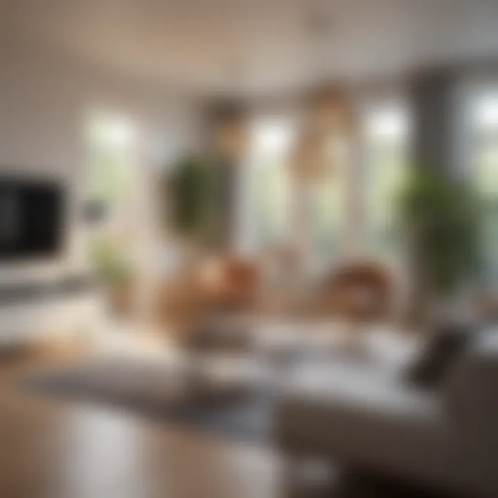 Bright and airy studio with clever zoning techniques