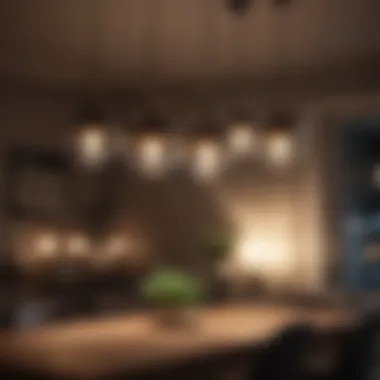 Stylish Pendant Lights for Modern Settings Modern pendant lights above a stylish table setting