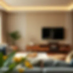 Integrating a TV into Your Living Room Design Introduction