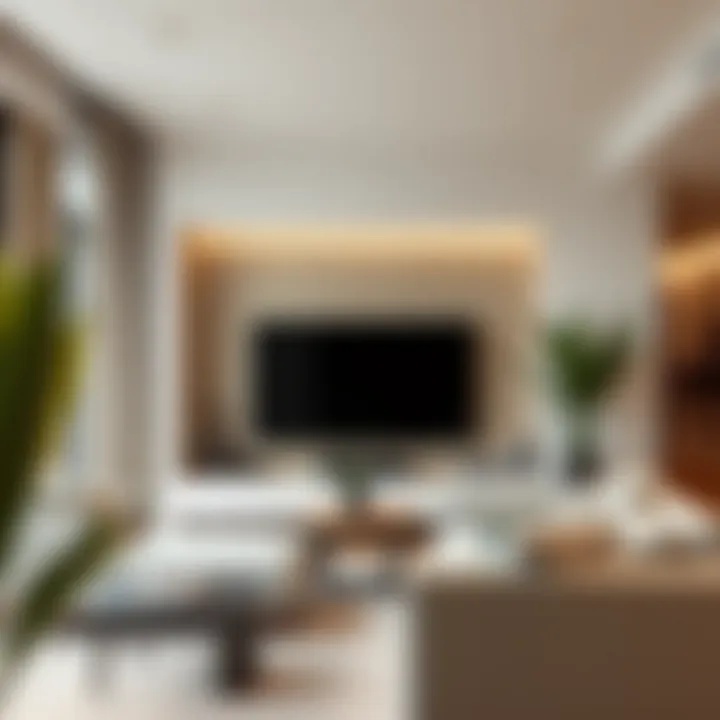 Integrating a TV into Your Living Room Design Summary