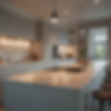 Innovative smart lighting solutions integrated into kitchen design