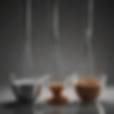 Efficiency Comparison: Immersion vs. Traditional Whisks Side-by-side comparison of KitchenAid immersion blender whisk and traditional whisk to highlight efficiency
