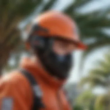 Safety gear for tree maintenance