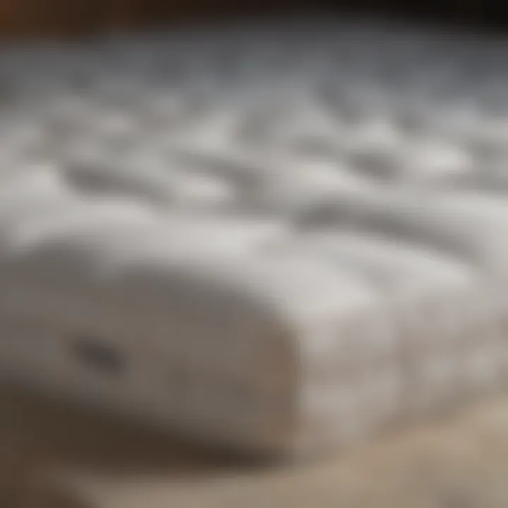 Comparison between different mattress materials