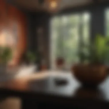 Exploring Finishes: Elevating Interior Design Sophisticated paint finishes enhancing interior design