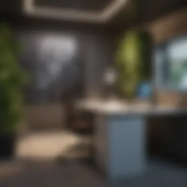 Technology Integration in Compact Offices Integration of technology in a small office environment