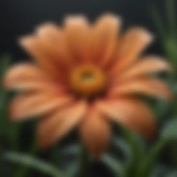 Close-up of a moisture-loving flower species