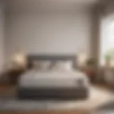 Nectar mattress in a well-decorated bedroom setting