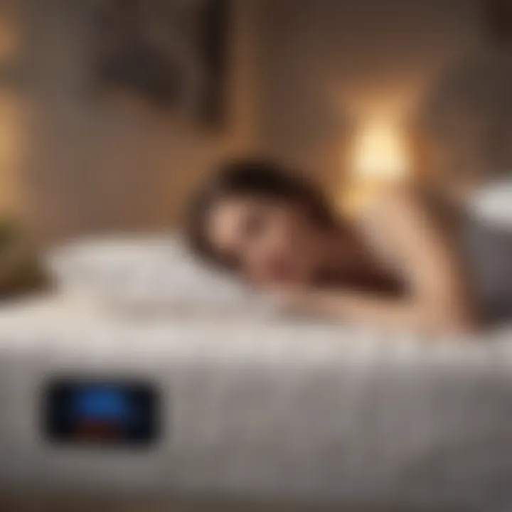 User enjoying a peaceful sleep on the Nectar mattress