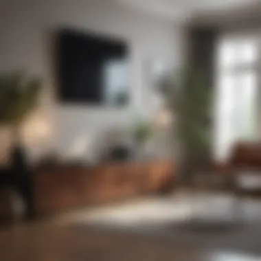 Innovative Storage Solutions Innovative storage solutions integrated into contemporary living room furniture