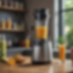 Ninja Bullet Smoothie Maker showcasing its sleek design and functionality