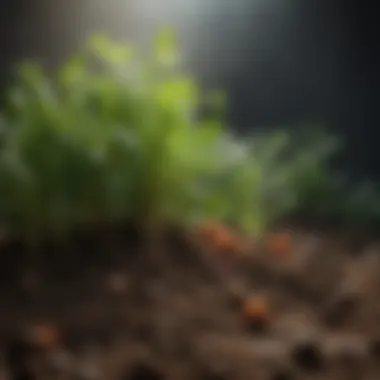 Nutrient Requirements for Healthy Vegetable Growth Nutrient-rich soil with vegetables
