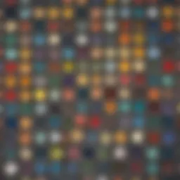 Vibrant selection of outdoor paint colors