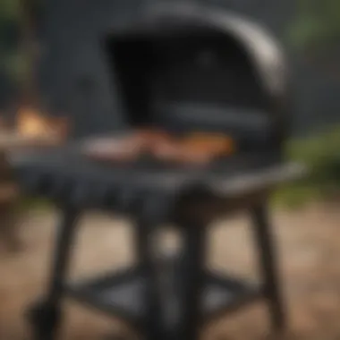 Innovative Electric Grill for Effortless Grilling An electric grill with modern technology and functionality