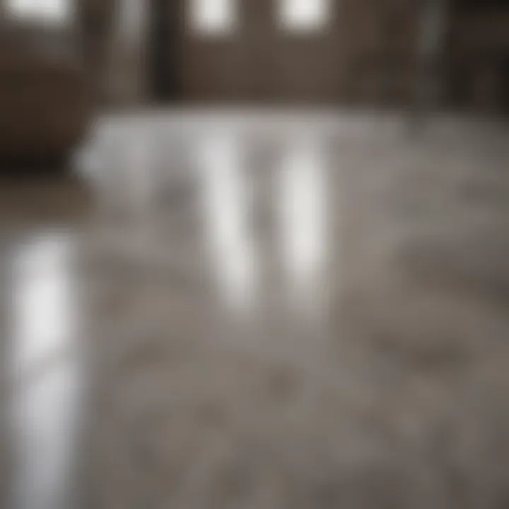 Maintenance tips for porcelain tile floors