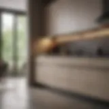 Elegant kitchen cabinet transformation with modern finishes