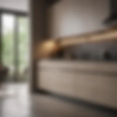 Elegant kitchen cabinet transformation with modern finishes