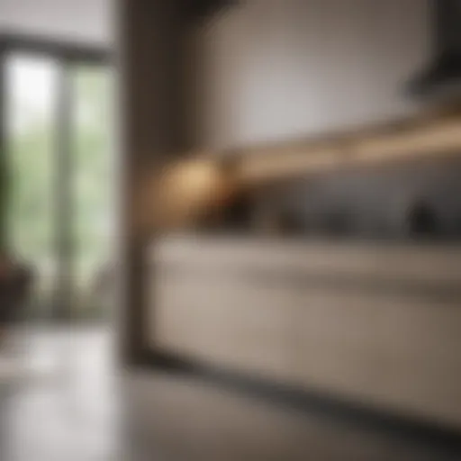 Elegant kitchen cabinet transformation with modern finishes