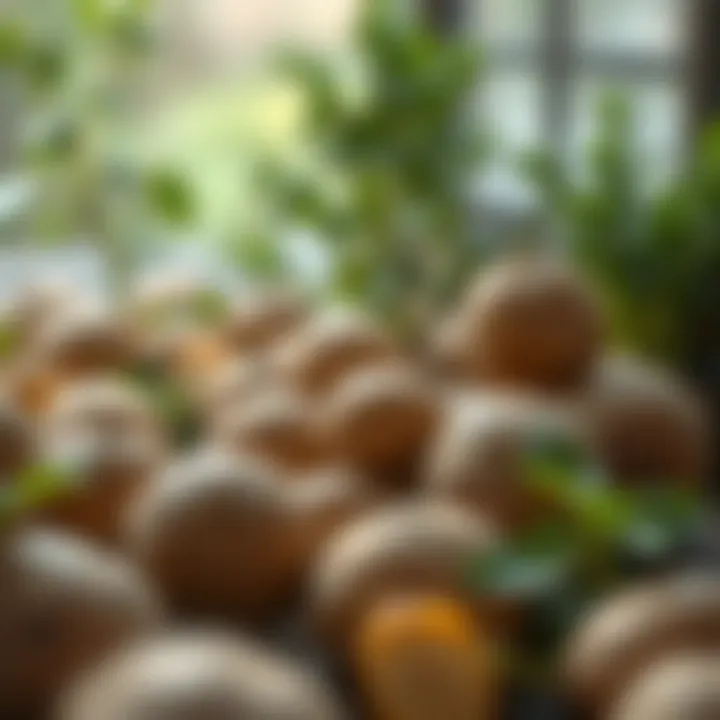 Visual representation of pest-resistant potato varieties