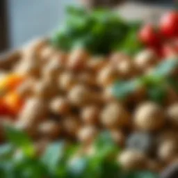 Vibrant selection of seed potatoes showcasing various varieties